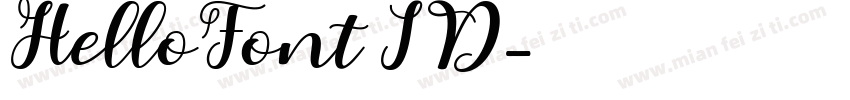 HelloFont ID字体转换